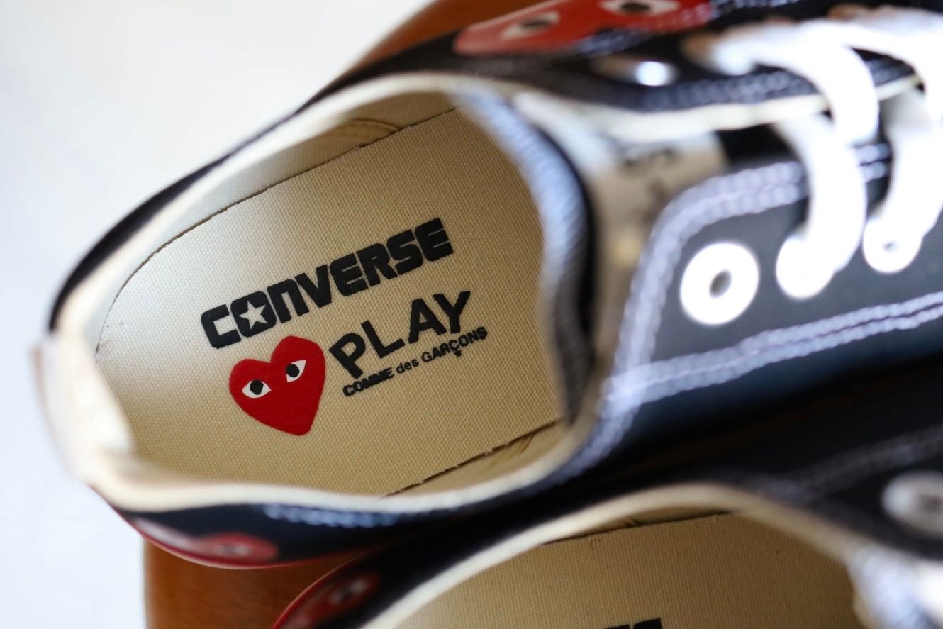 プレイコムデギャルソン PLAY CONVERSE CHUCK TAYLOR(AZ-K125-001-1)BLACK