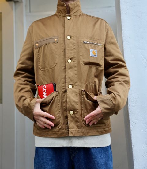 eYe JUNYA WATANABE COMME des GARCONS MAN CarharttカーハートWネームジャケットstyle.2021.4.16.