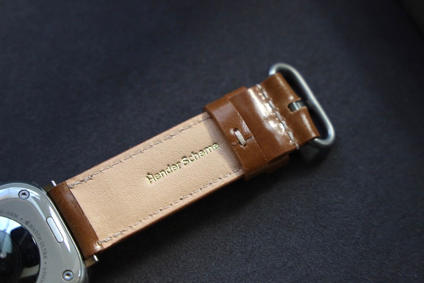 エンダースキーマ スマートウォッチバンド smart watch band cordovan(rc-c-awb)natural