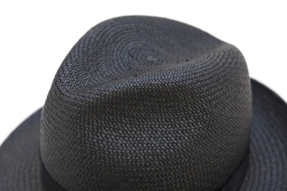 Yohji Yamamoto パナマ素材中折れハット (HK-H03-962)BLACK☆3月18日発売！