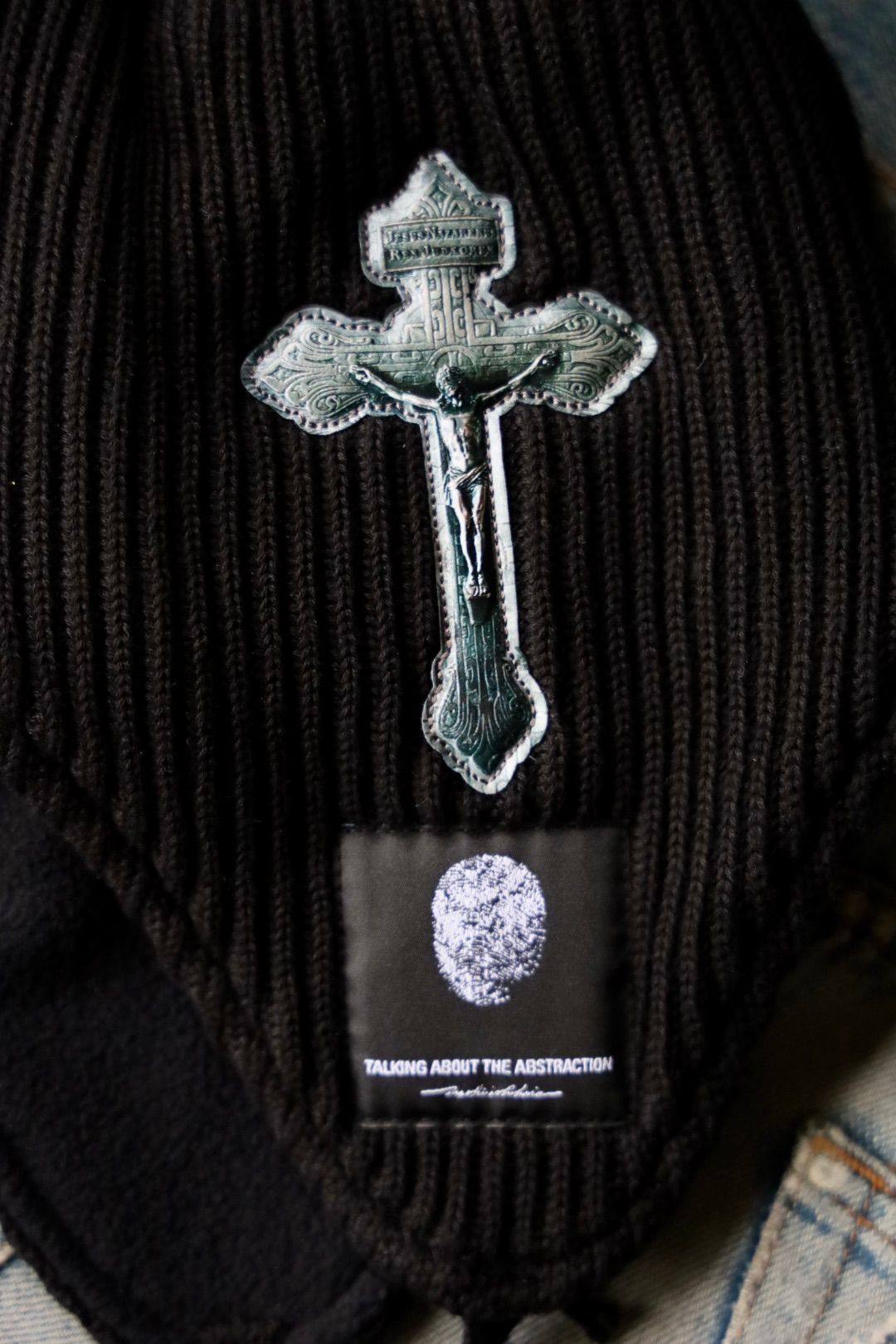 トーキングアバウト ジ アブストラクション 25AW CROSS PW KNITCAP(2526AW-CAP-002)CROSS☆新作発売！