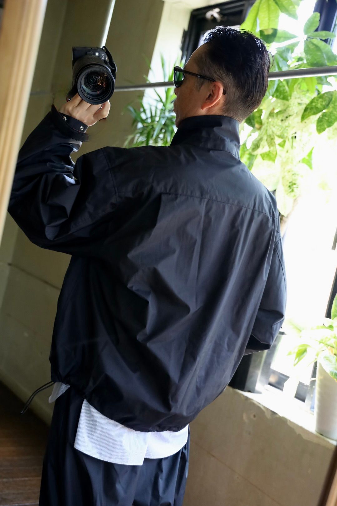 CHASSE チェイスQUARTER ZIP-3LW(CH-25FW-BL1)Black