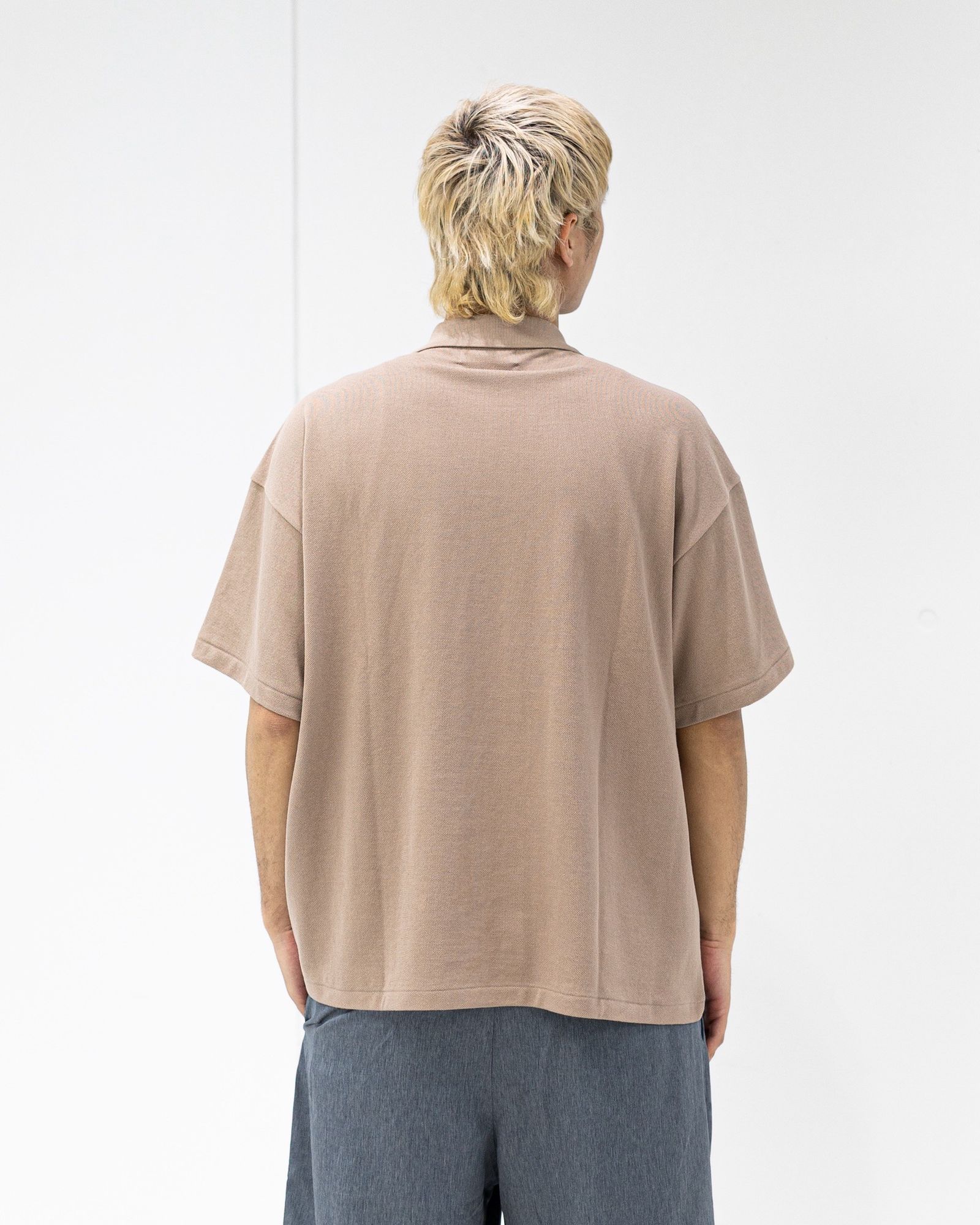 グラフペーパー Cotton Pique Jersey S/S Skipper Polo 4月11日(土)新作発売！