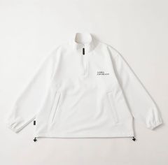 S.F.C 25FW エスエフシー HALF ZIP JACKET (SFCFW25J08)White☆10月25日(土)発売！