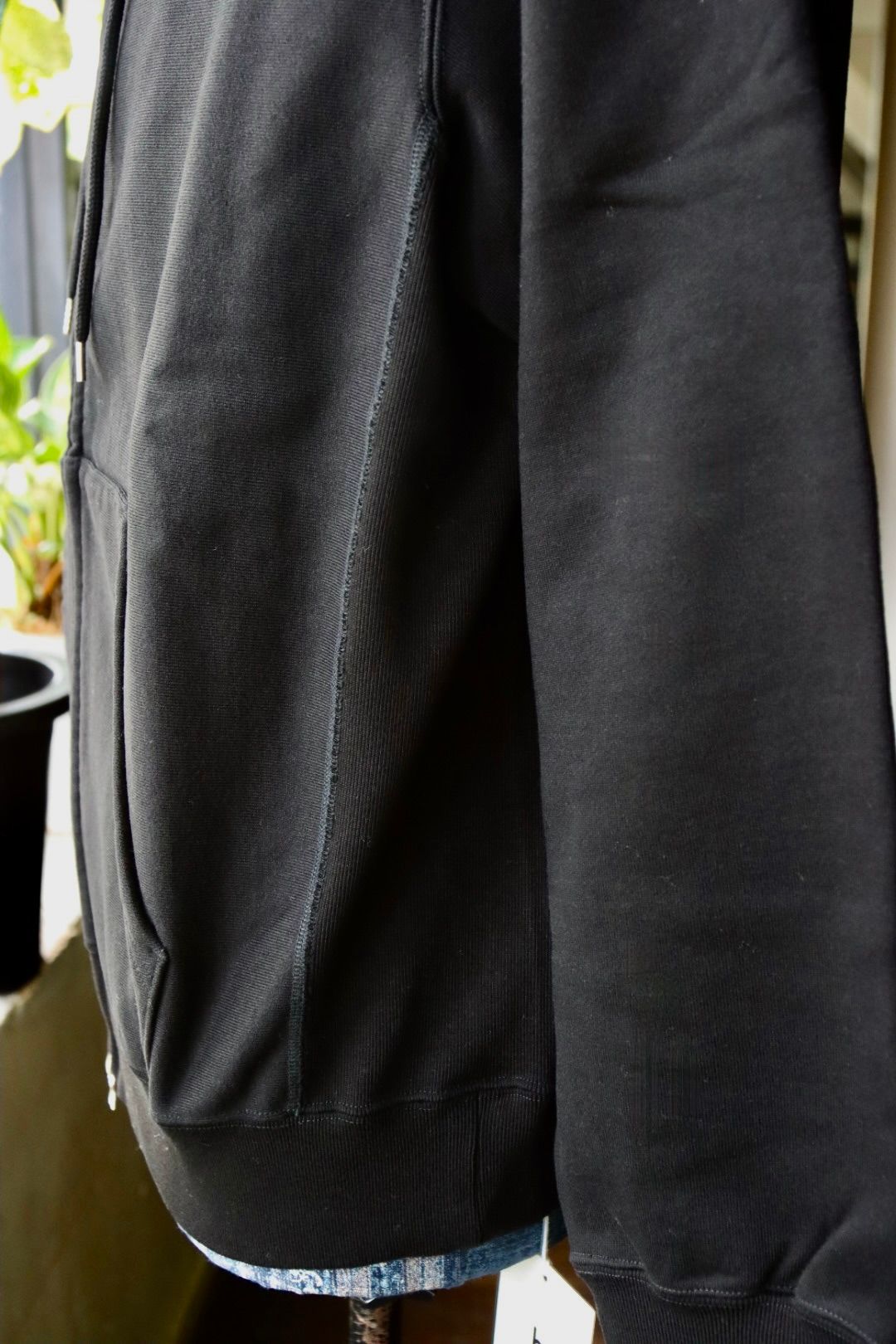 ブラームス 25FW Soft&Hard Sweat Hoodie ZIP(bROOTS24F23F25)Black☆新作発売！