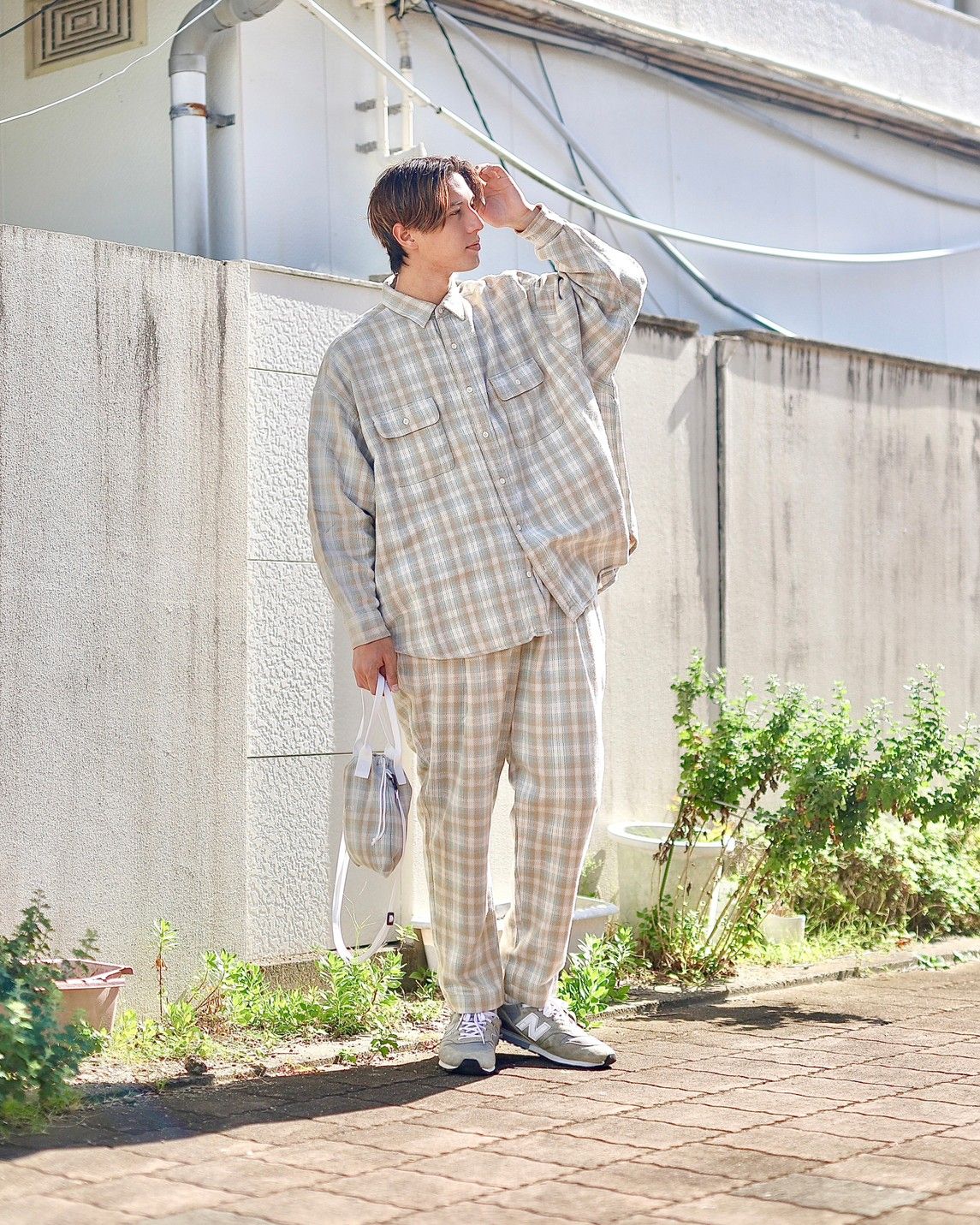 STRIPES FOR CREATIVE FW23 SFC OG CHECK SHIRT&PANTSスタイル | 3800