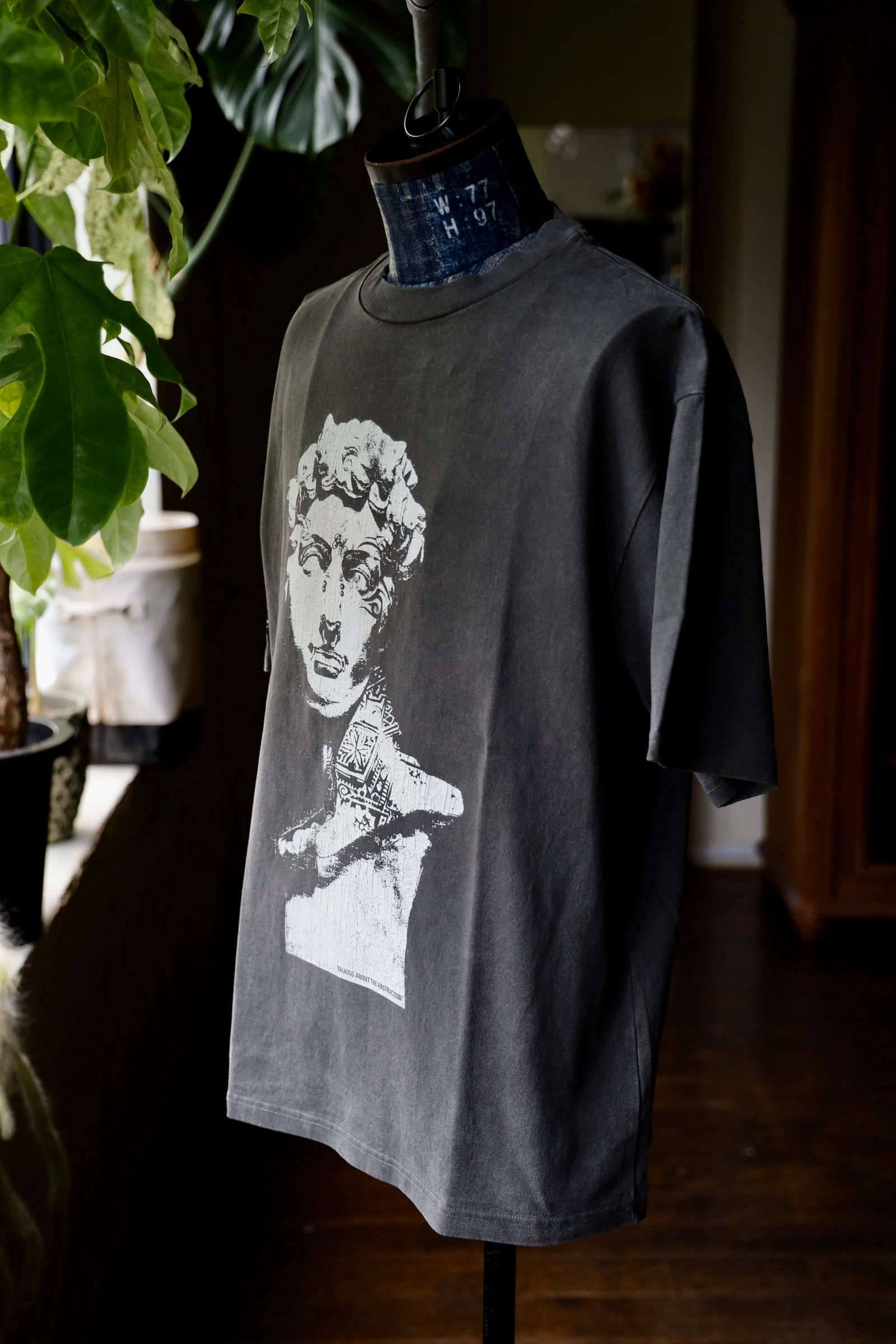 トーキングアバウト ジ アブストラクション 25AW MICHELANGELO TEE(2526AW-T-001)BLACK☆新作発売！