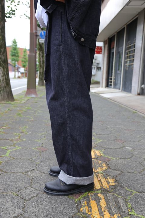 Graphpaper Colorfast Denim Blouson"INDIGO"Style.2020.9.7.