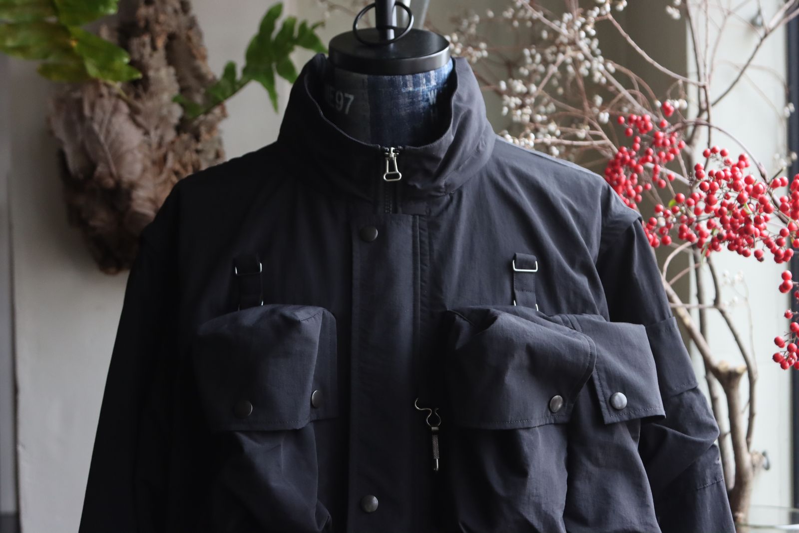 ヨーク24SS MULTI POCKETS UTILITY BLOUSON(YK24SS0652B)BLACK☆1月20日(土)発売！