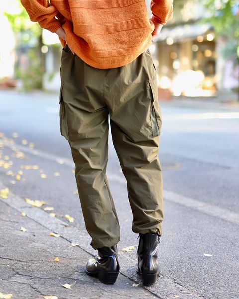 STRIPES FOR CREATIVE FW23 SUPER WIDE CARGO PANTSスタイル