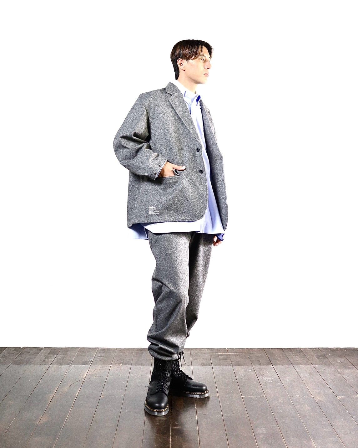 FreshService フレッシュサービスTECH TWEED JACKETスタイル