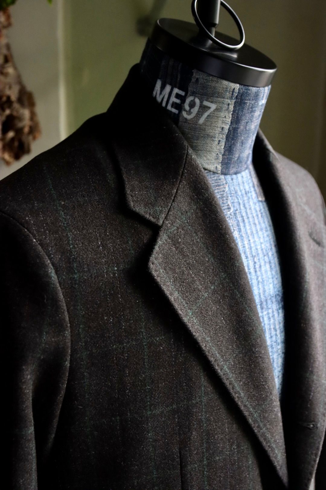 A.presse 23aw windowpane jacket アプレッセ A.PRESSE - アプレッセ Windowpane Jacket(23AAP-01-20M