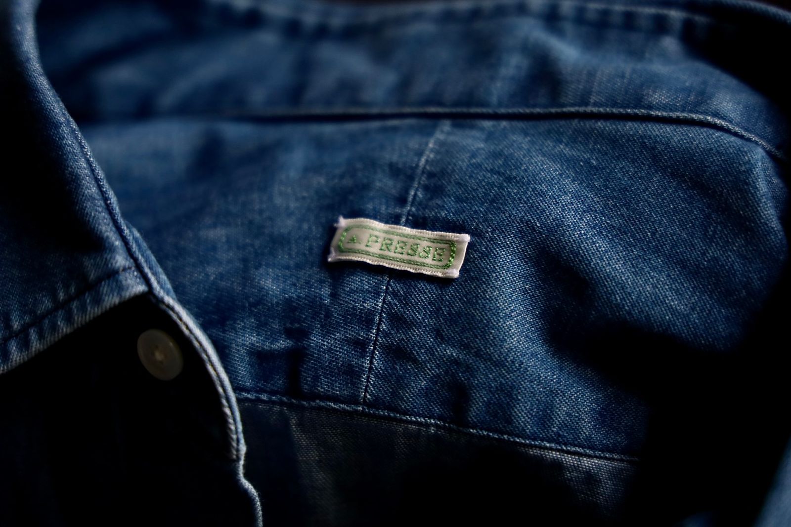 トップス A.PRESSE 24AW Washed Denim Shirt 3 A.PRESSE Washed Denim Shirt – unexpected store
