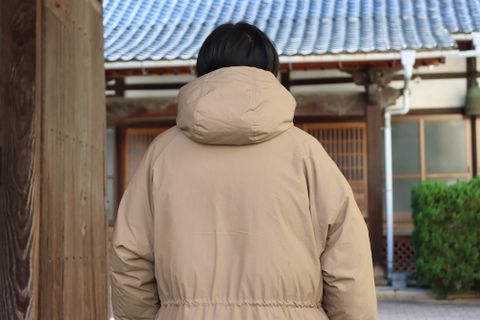 FreshService LONG HOODED DOWN COAT style.2021.11.28