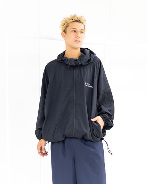S.F.C 25FW エスエフシー PUNCHING NYLON HOODY(SFCFW25J05)Black☆9月20日(土)発売！