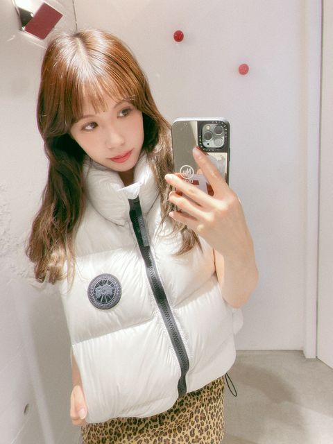 CANADA GOOSE レディース新作Cypress Puffer Vest Black Label style.2024.10.12