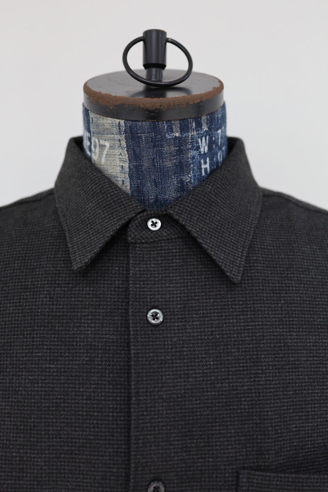 フレッシュサービス 26AW PRESWARM® RIBBED CUFF SHIRT(FSC263-50052)HOUNDSTOOTH☆9月26日(土)新作発売！