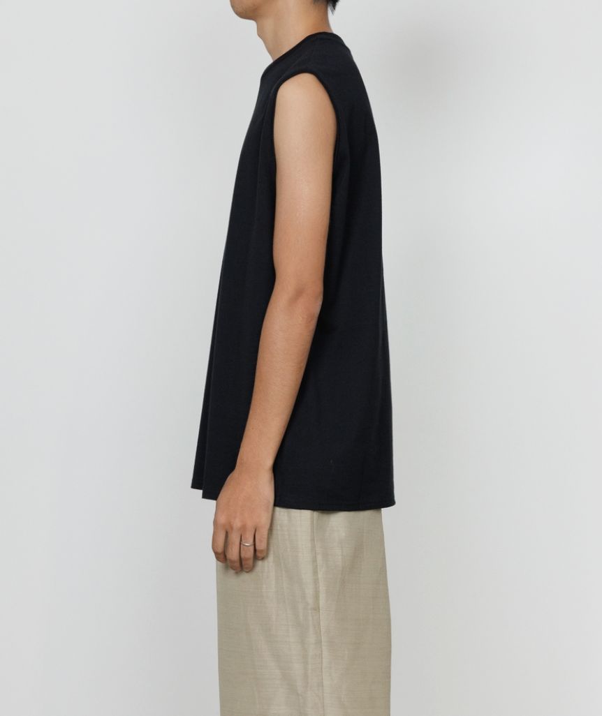 marka 26SS SLEEVELESS TEE(M26A13CS03A) BLACK☆新作発売！