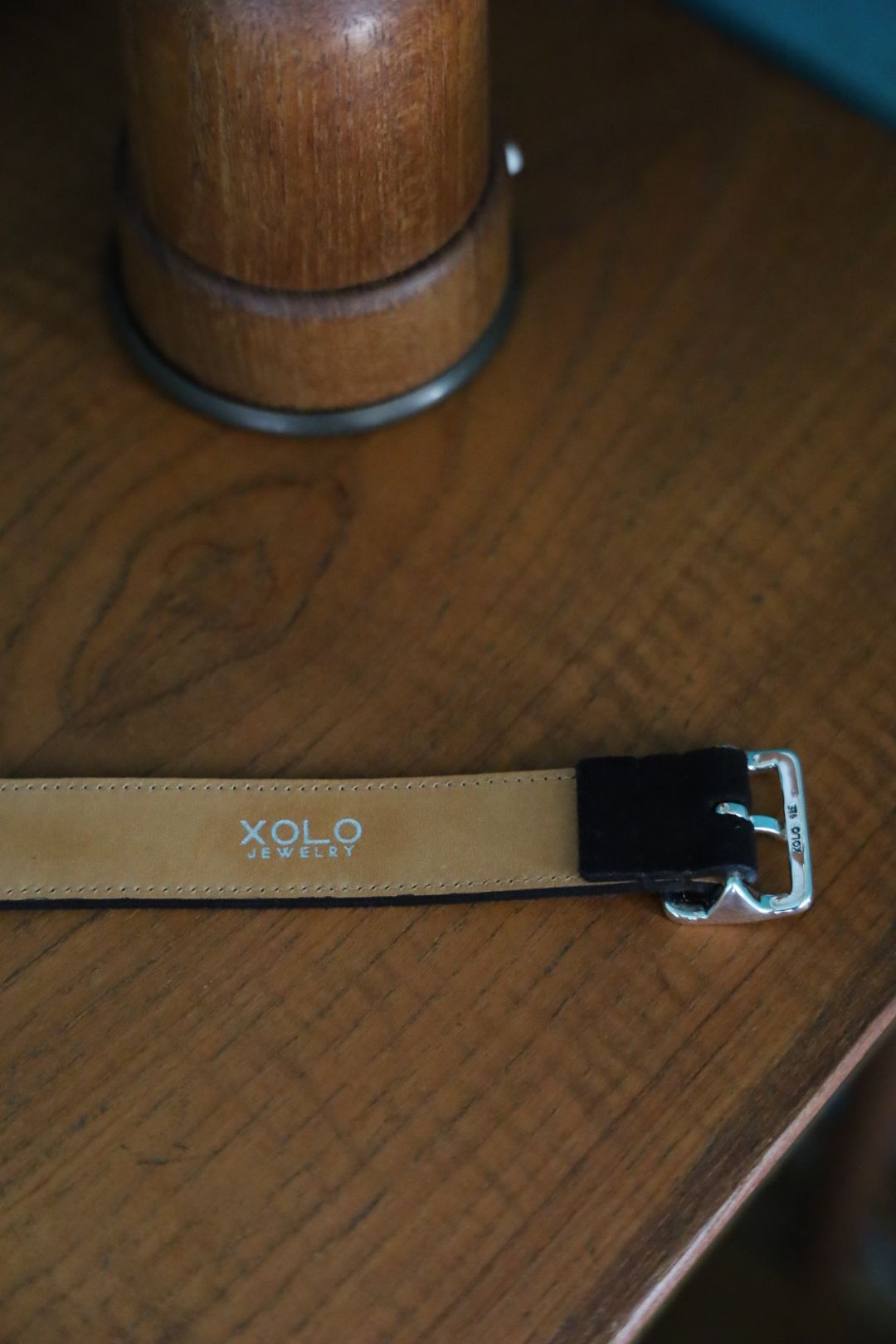 ショロジュエリーベルト Square Narrow Buckle Belt (XOBL003M/L)Brown Suede☆7月17日(木)発売！