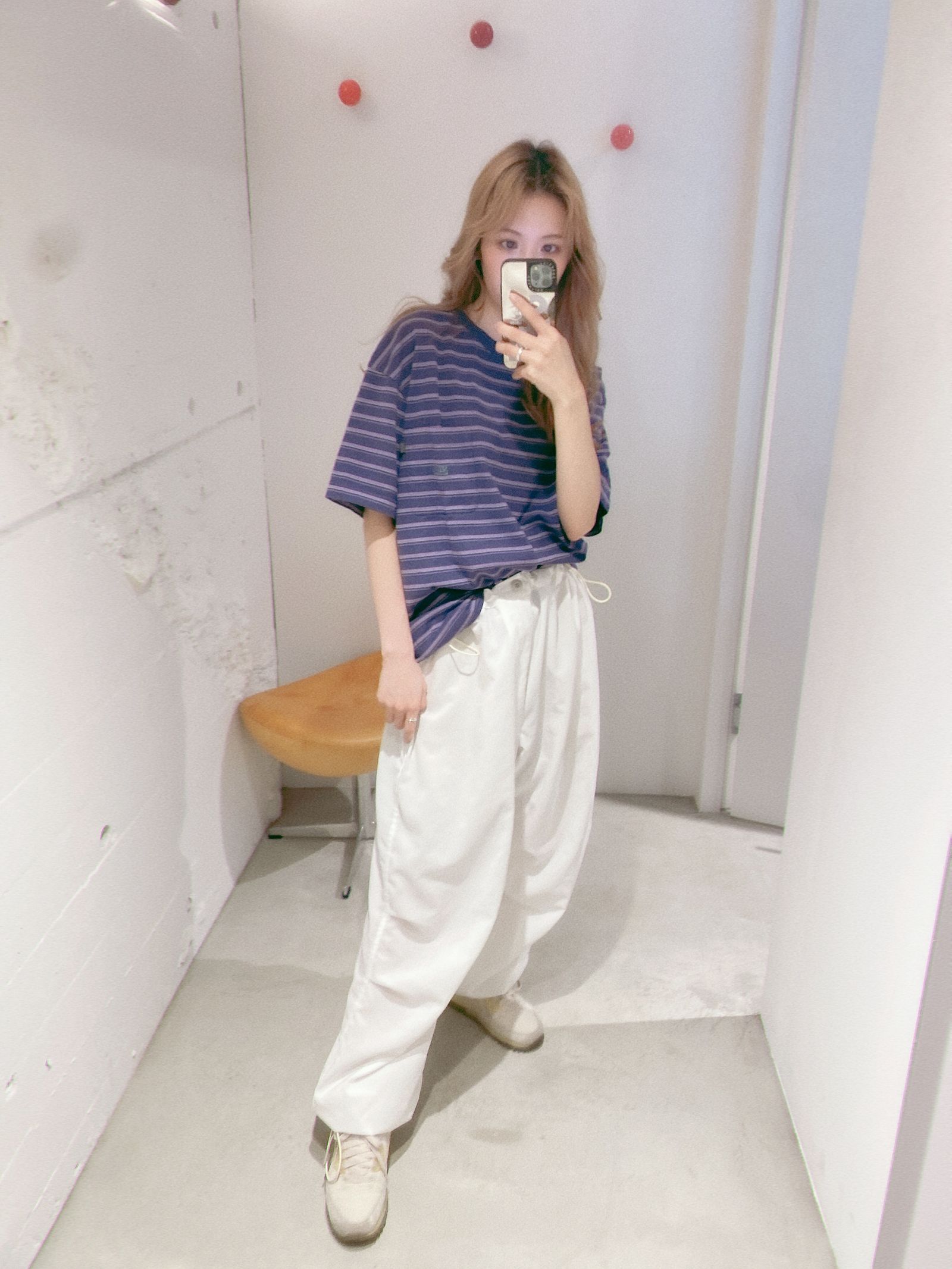 SEDAN ALL-PURPOSE - セダンオールパーパス SS24 Striped S/S Pocket 