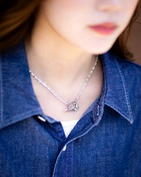 XOLO JEWELRY ショロジュエリー / Solid Anchor Link Necklace (XON047-50)☆6月21日発売！