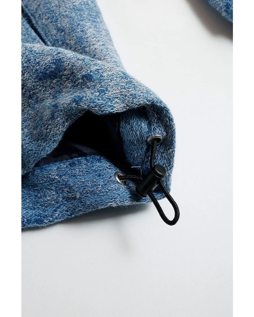 ファンダメンタル デニムシャツ BORO JAQUARD COACH 3YR WASH(FA25JK47U)INDIGO☆新作発売！