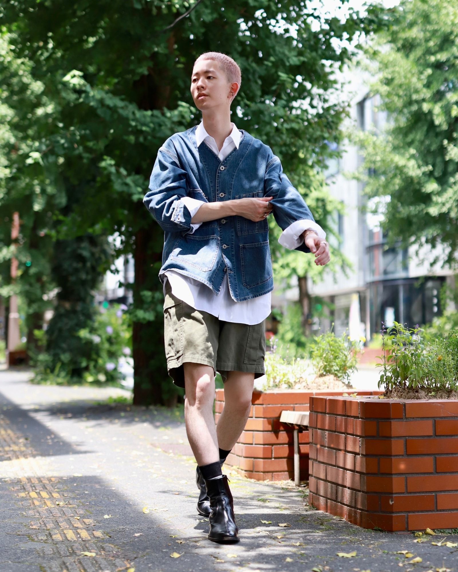 A.PRESSE アプレッセ 23AW Denim Engineer Jacketスタイル | 3491 | mark