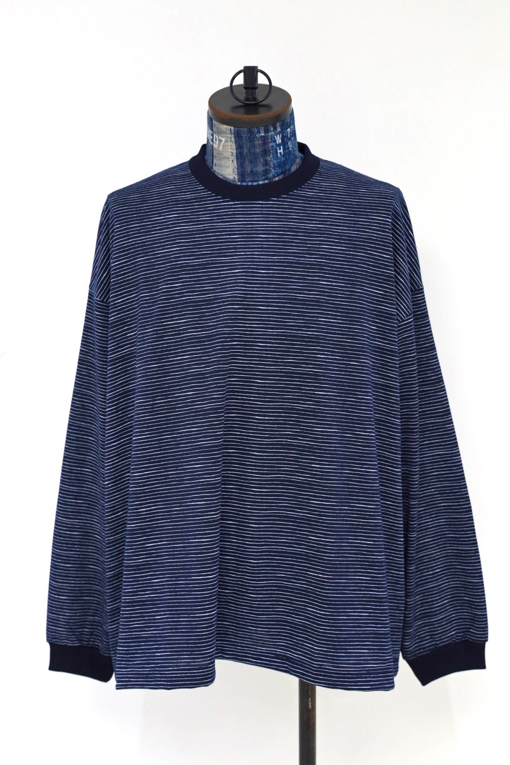 S.F.C 2026FW エスエフシー SUPER BIG LS TEE(SIDE STRIPE TECH) (SFCFW26CS11)Navy☆9月12日(土)発売！