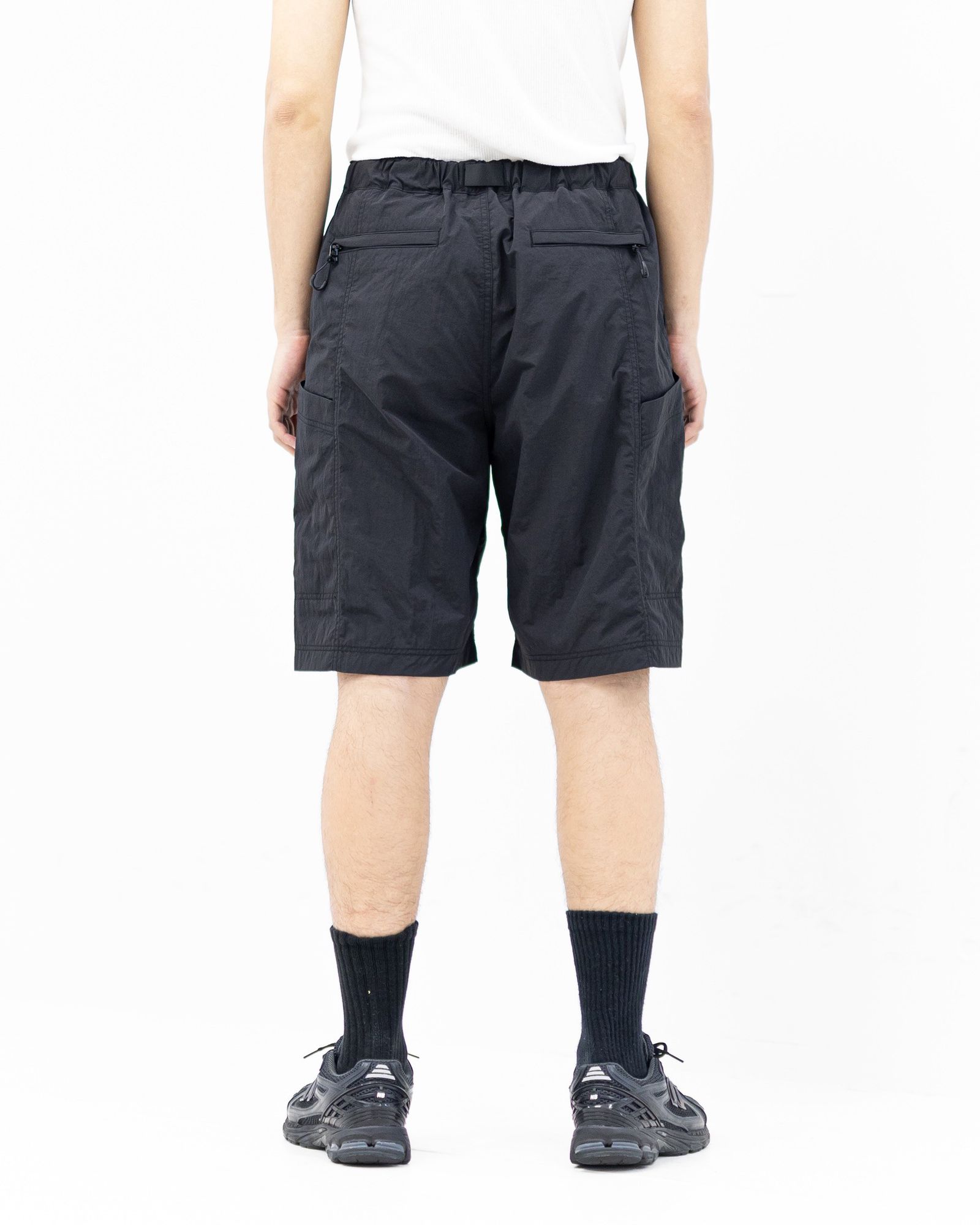 コムデギャルソンオム26SS ナイロンタッサーショーツ(HQ-P034-051)BLACK☆5月1日(金)発売！