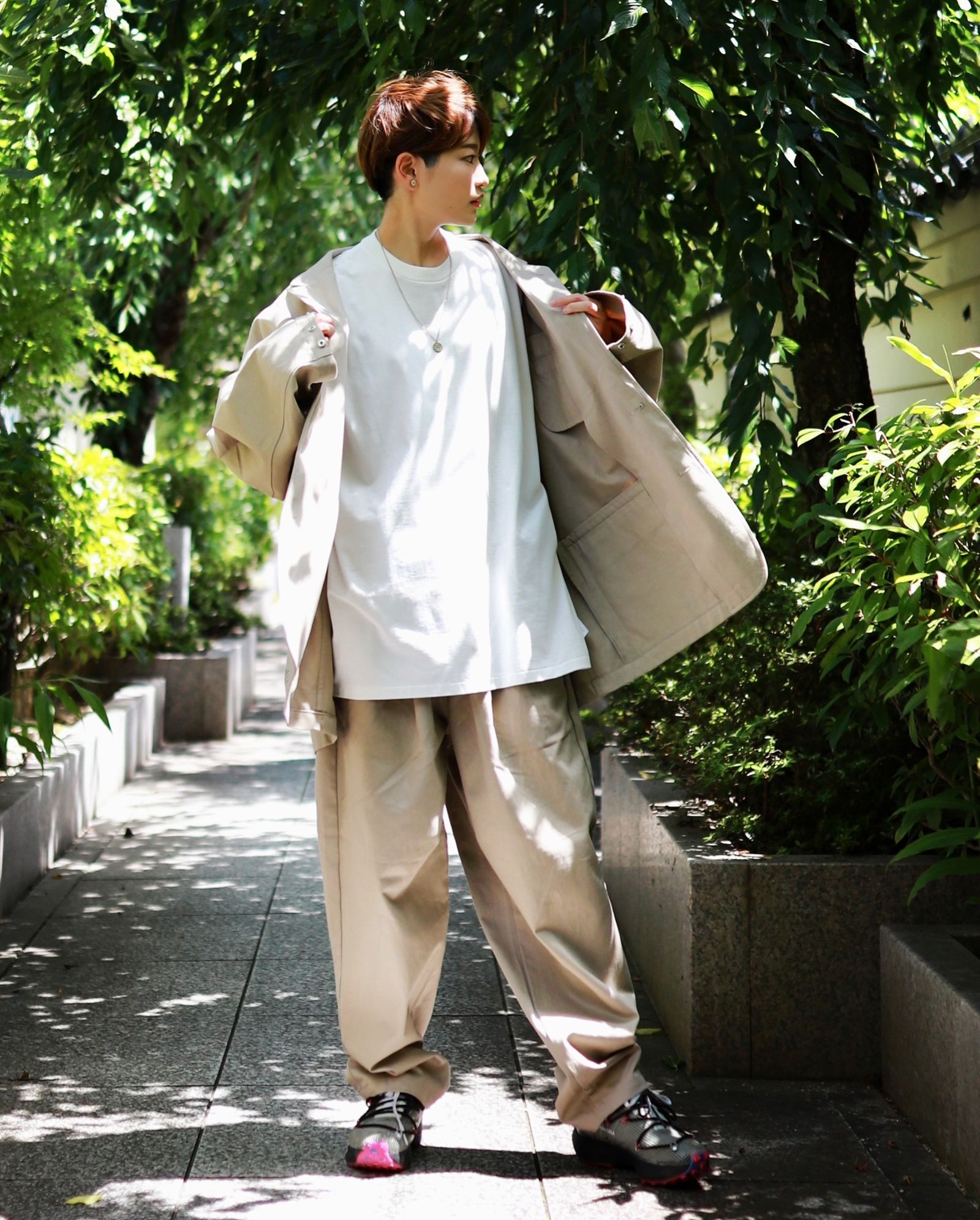 FreshService 23AW 新作CORPORATE CHINO セットアップStyle.2023.7.30