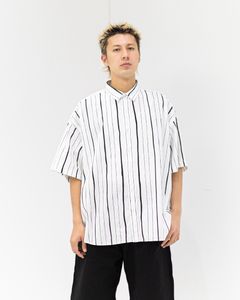 S.F.C 26SS エスエフシー COTTON STRIPE SS SHIRT(SFCSS26S09)White☆5月9日(土)発売！