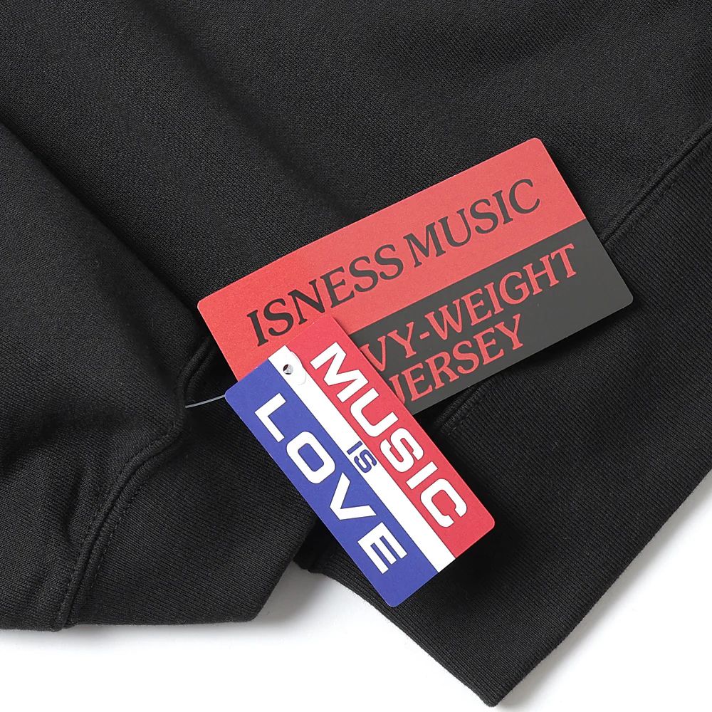 イズネスミュージック 25AW DUB SWEAT SHIRTS (IMP6_20_DUBSW01)BLACK☆新作発売！