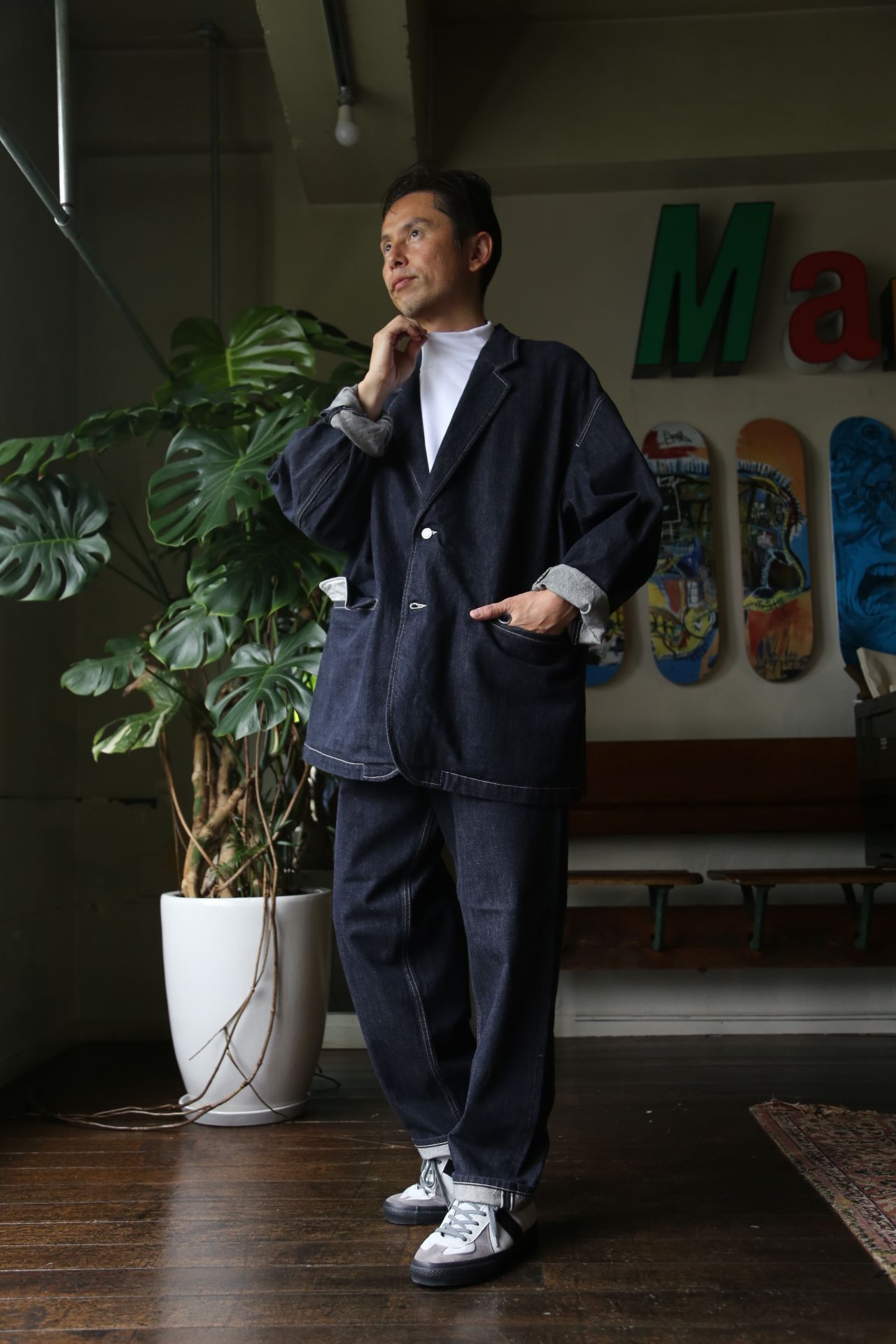 単品価格 Graphpaper CIOTA Denim Jacket サイズ2 | polisa-click.co.il