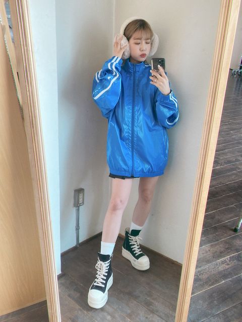 doublet 24SS 新作LAMINATE TRACK JACKET style.2024.1.12