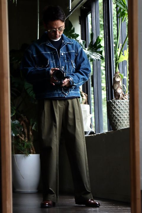 A.PRESSE 2nd Type Denim Jacketスタイル
