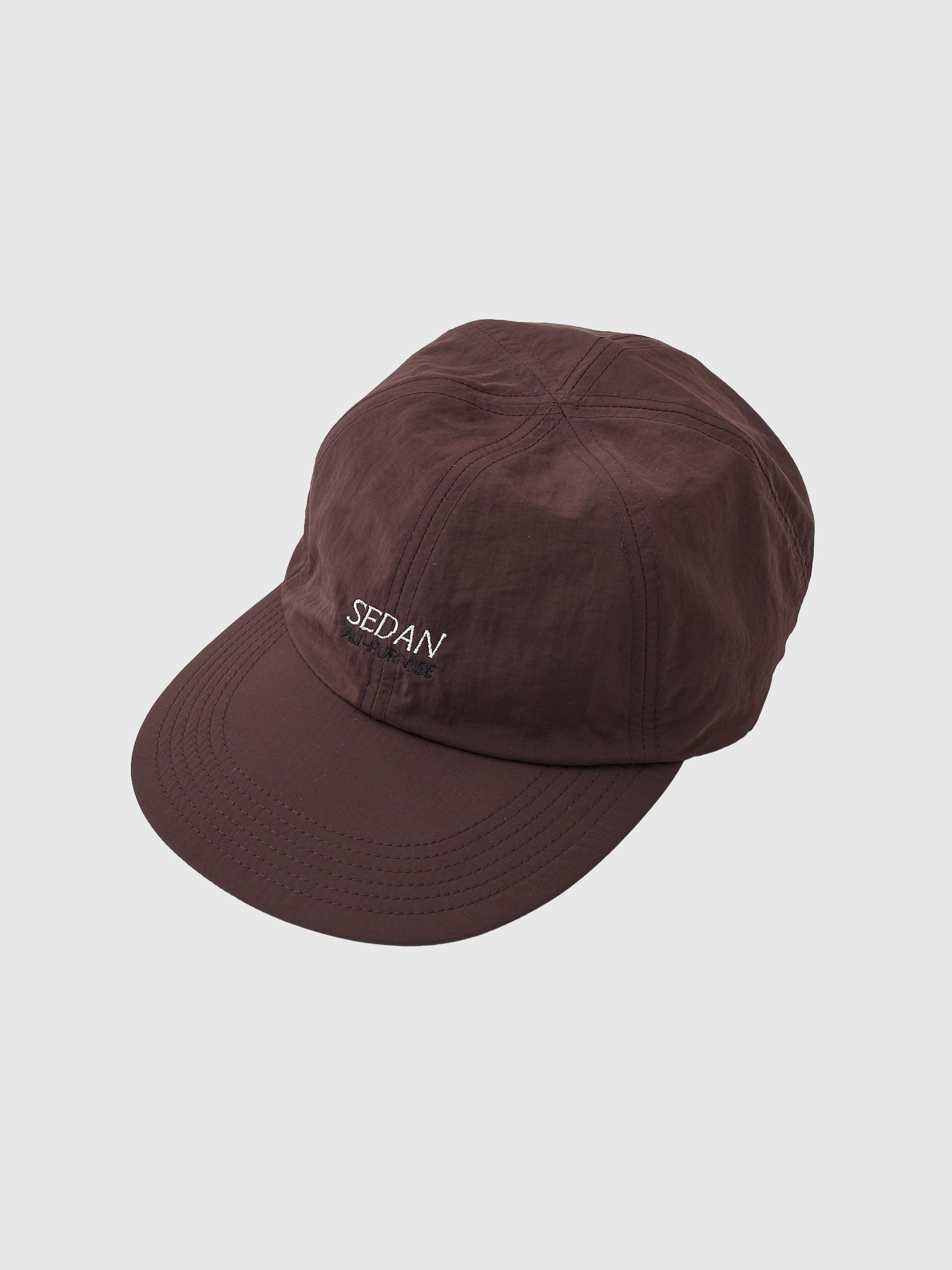 セダンオールパーパス SS25 Tech Logo Camp Cap(SD25S-CP01)Dark Brown☆4月19日(土)発売