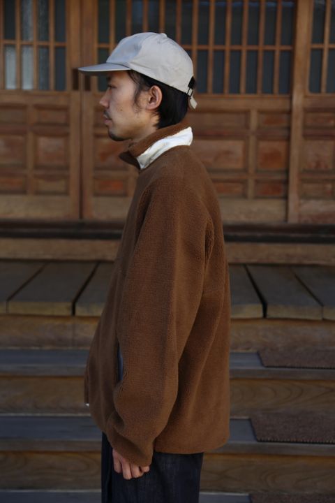 Graphpaper Wool Boa Zip-Up Blouson style.2020.10.3.