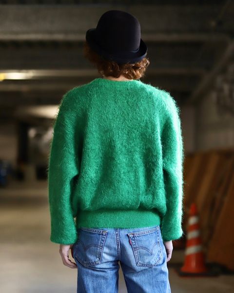 ©SAINT Mxxxxxx セントマイケル 23AW SAINT CREW NECK KNITスタイル