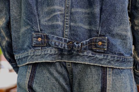 アイジュンヤワタナベマン 24AW New Manual Wネームデニムパンツ(XL)
