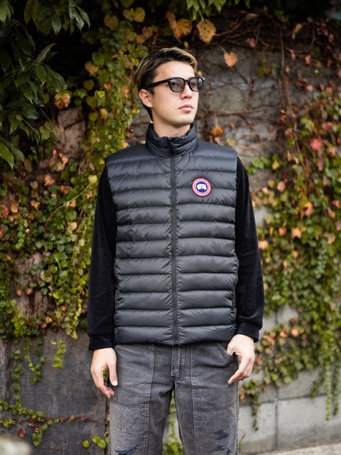 カナダグース メンズ ストラタス ベスト Stratus Vest (2490M)Black☆新作発売！