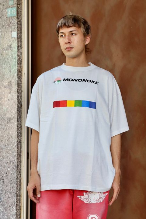 モノノケ・メイド S/S T-SHIRT_MONONOKE RAINBOW(MT-MK8-0000-006)WHITE☆6月27日(土)新作発売！