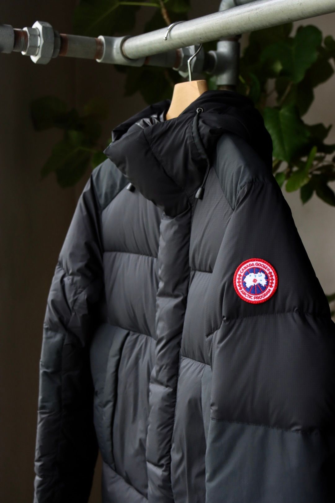 CANADA GOOSE - カナダグース22AW ARMSTRONG HOODY(5076M)BLACK カナダ