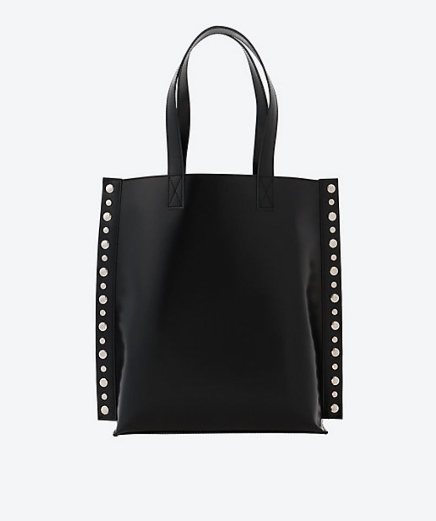 tao 26FW ステアガラス スタッズ付トートバッグ 大(TC-K203-052)BLACK☆8月7日(金)発売！