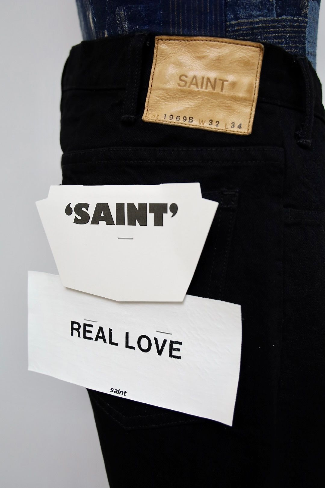 セントマイケル 26SS BLACK DENIM PANTS/FLARE (SM-MK8-0000-078)