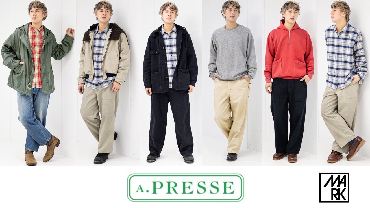 A.PRESSE 2026 STYLE1 5th Delivery 1月24日(土)発売！