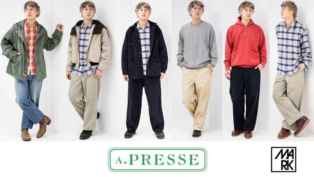 A.PRESSE 2026 Style1 5thデリバリー 1月24日(土)発売！ (店頭11:00、オンライン12:00発売)☆1/24更新