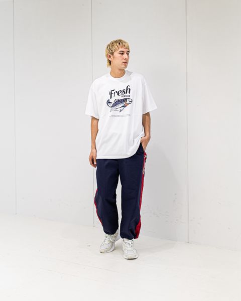 FreshService CORPORATE PRINTED S/S TEE "FISH" (WHITE) 新作発売！