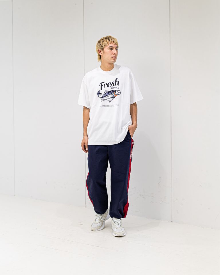 FreshService CORPORATE PRINTED S/S TEE "FISH" (WHITE) 新作発売！