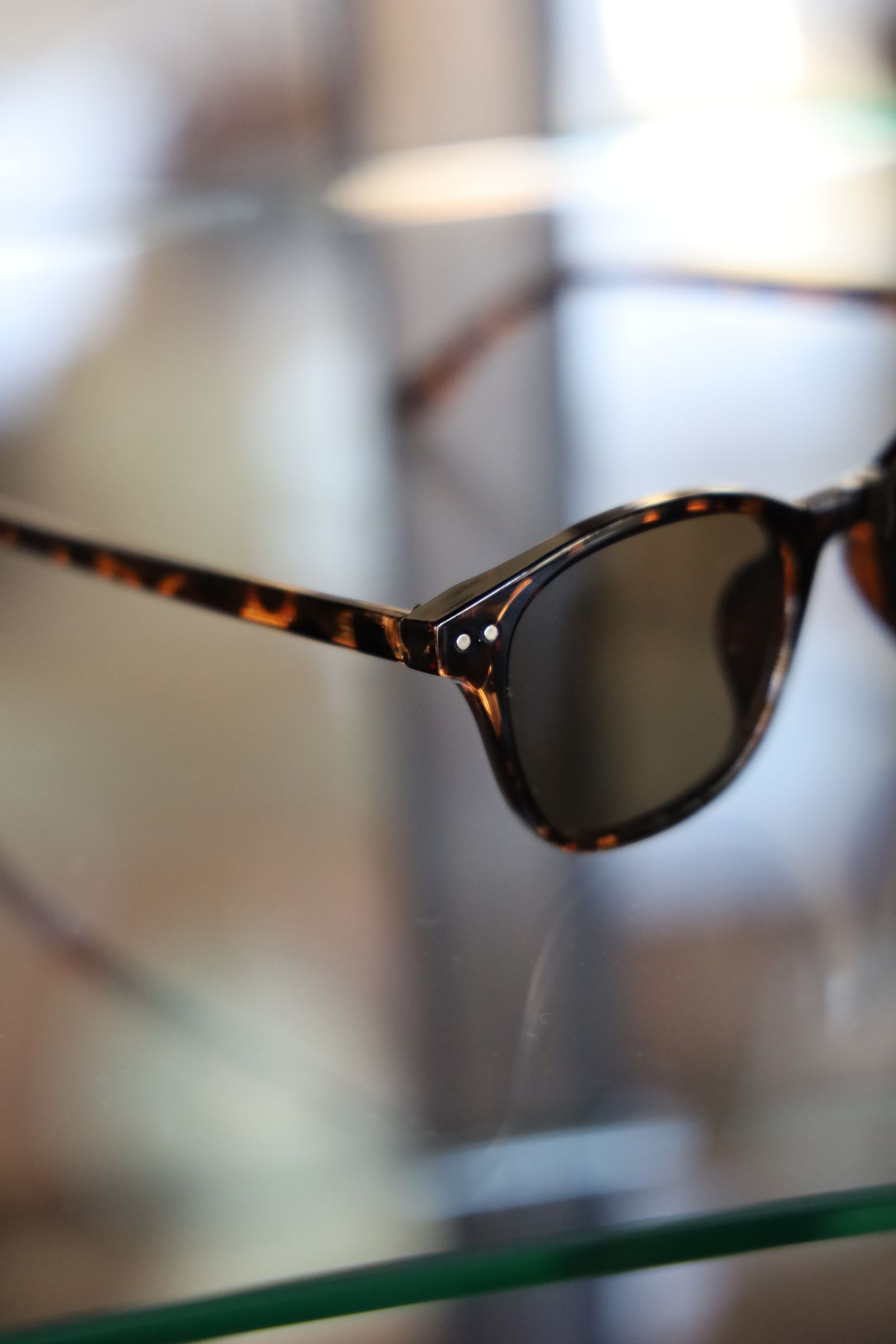 イズネスミュージックサングラス is-ness DAVID SUNGLASSES(BOSLINTON TYPE)BROWN-GRAY