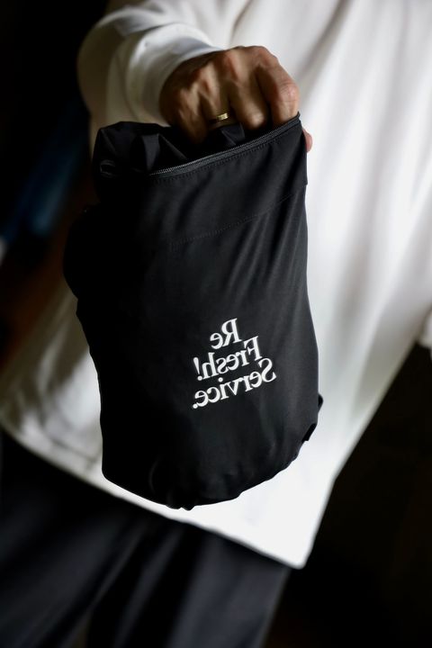 FreshService UTILITY PACKABLE SUIT"BLACK"スタイル2024.10.02.